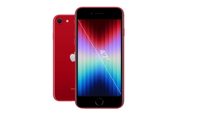 Dimensiones iPhone SE 2022