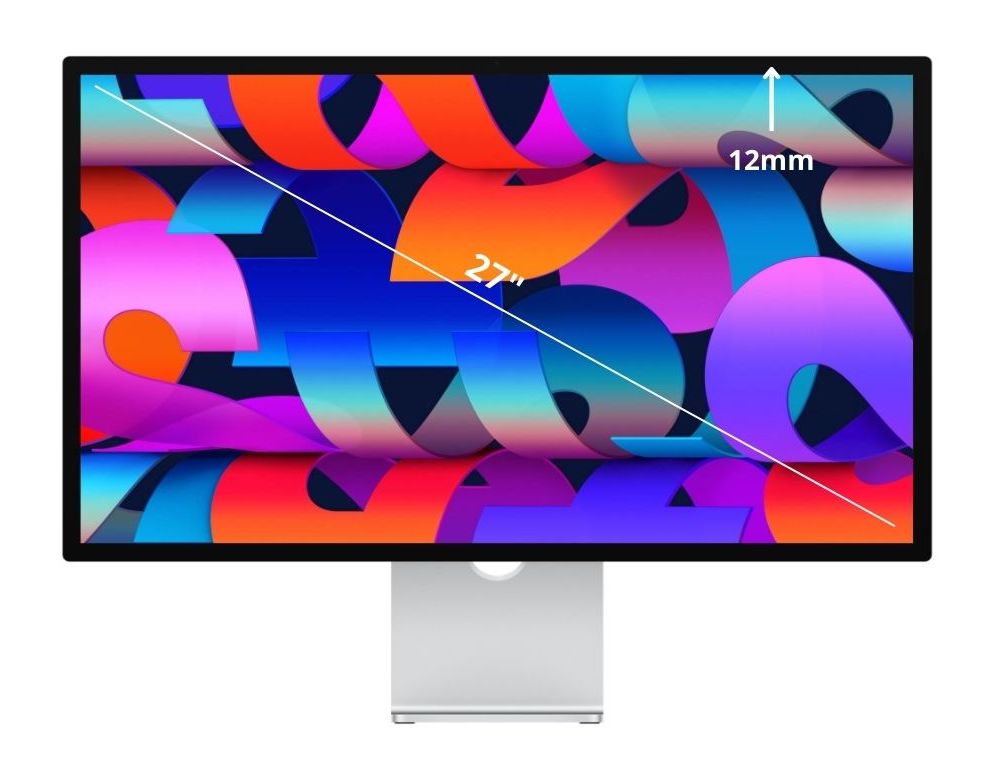 Dimensiones Apple Studio Display