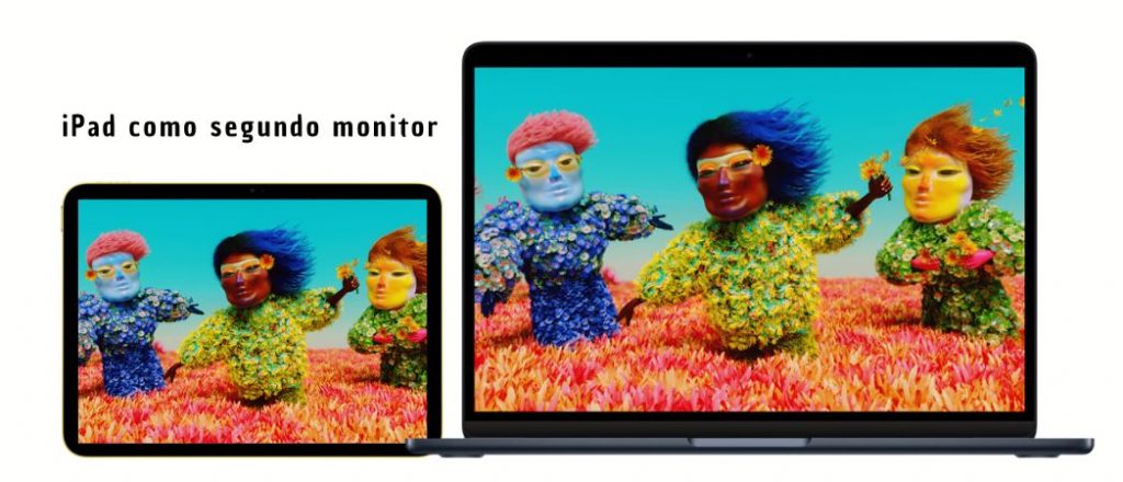 Como usar segundo monitor en iPad