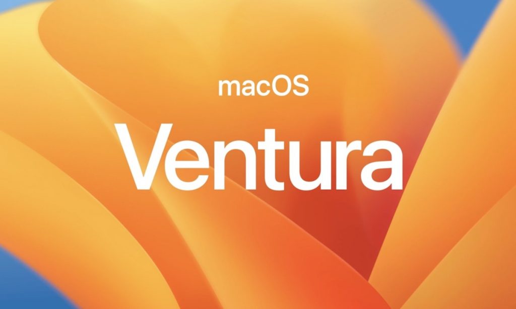 Sistema operativo MacOs Ventura