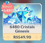 Gemas Genshin Impact