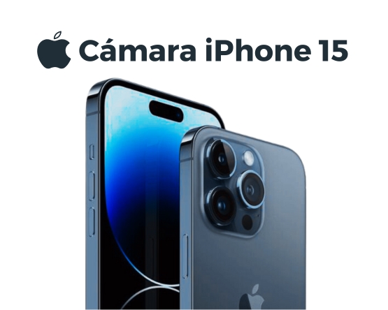 Cámara iPhone 15