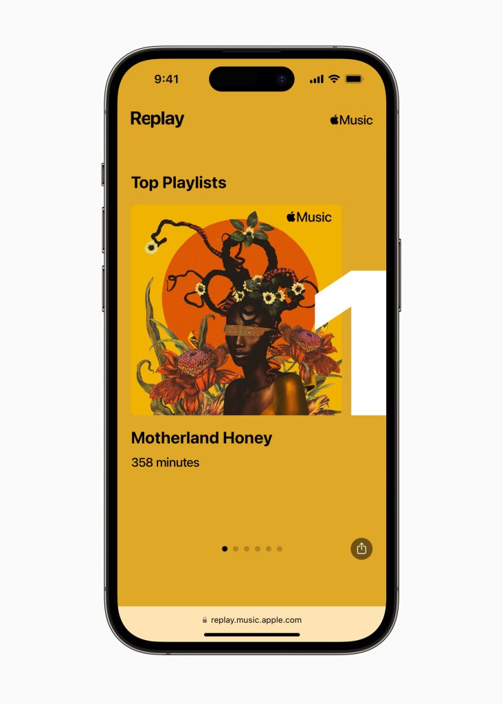 Personalización de la lista de reproducción Replay