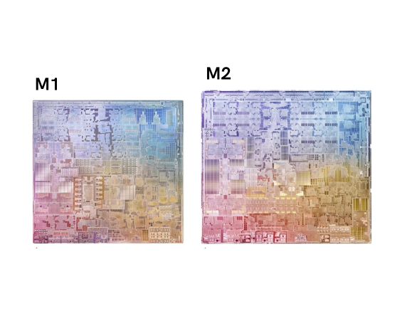 Chip m1 vs M2